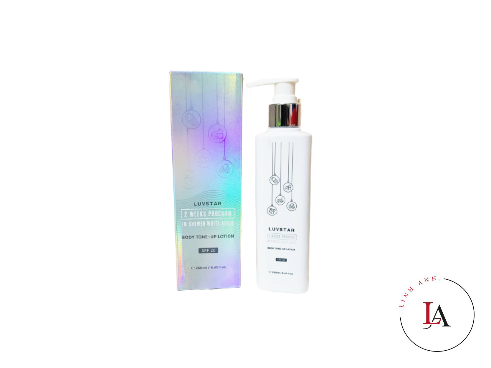 Dưỡng thể Luvstar tone up 250ml
